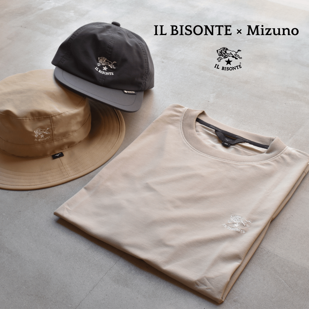 イルビゾンテ:IL BISONTE × Mizuno