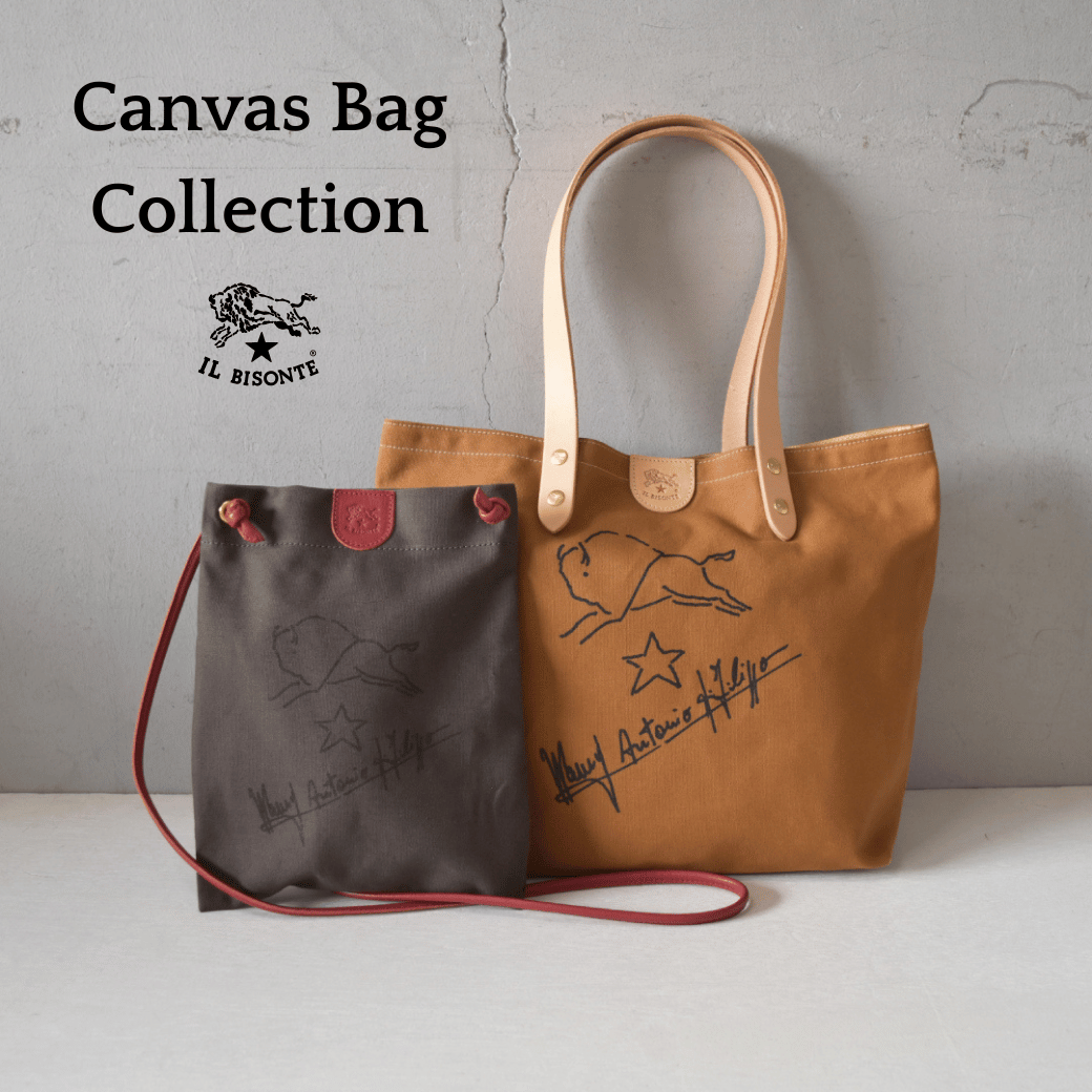 イルビゾンテ:Canvas Bag Collection