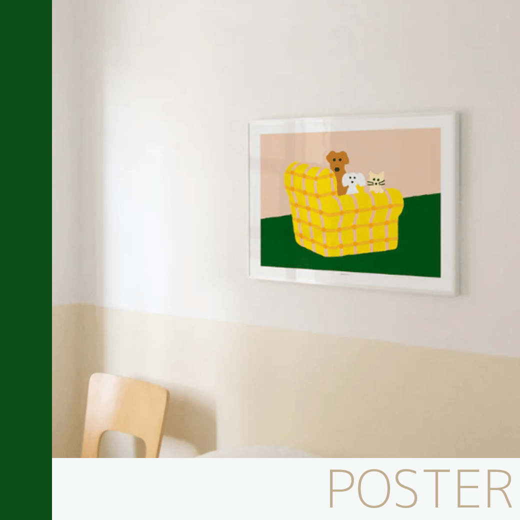 ウォームグレーテール:POSTER / フレーム付き