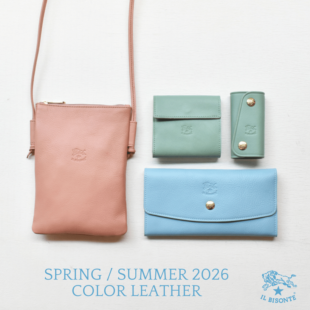 イルビゾンテ:SPRING/SUMMER 2026 COLOR LEATHER