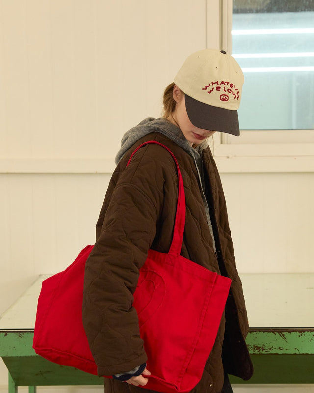 【バーンストア】ooowl / CAP WE LOVE BEIGE GREY