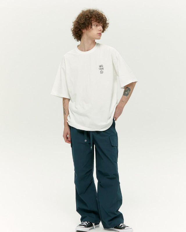 【バーンストア】ooowl / T SHIRT WE LOVE WHITE