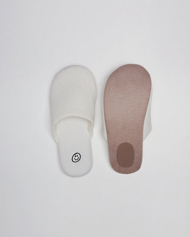 【バーンストア】ooowl / ROOM SHOES WHITE