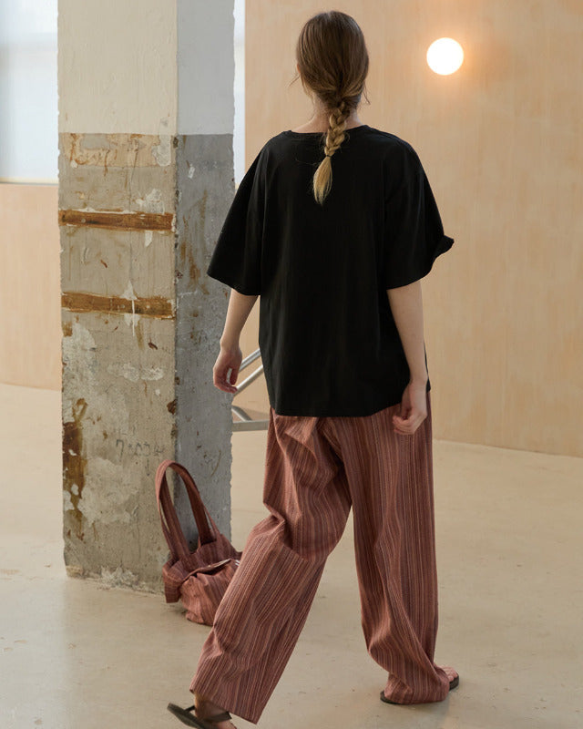 【バーンストア】ooowl / 30S T SHIRT WHATEVER WE LOVE BLACK