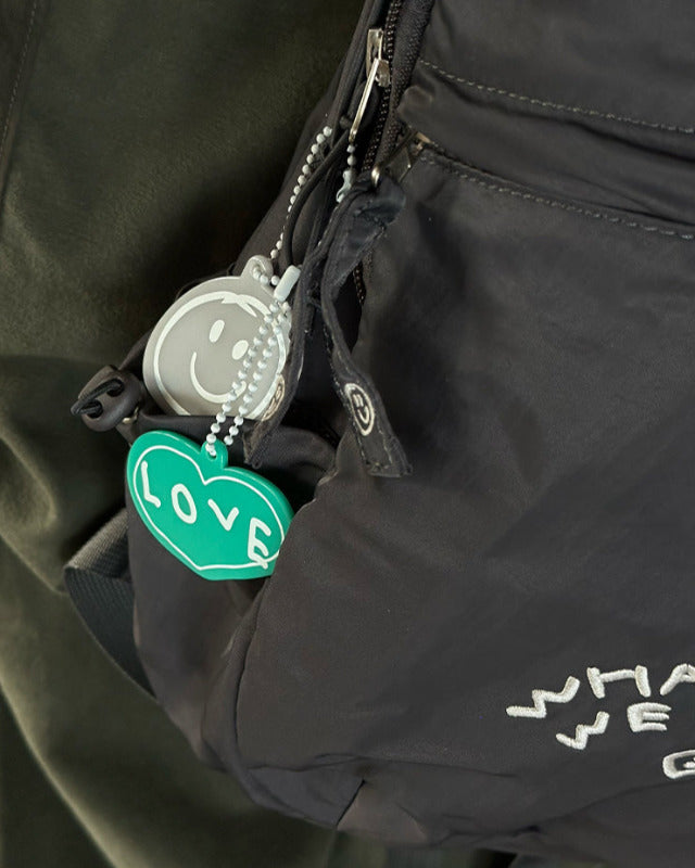 【バーンストア】ooowl / KEYRING LOVE GREY