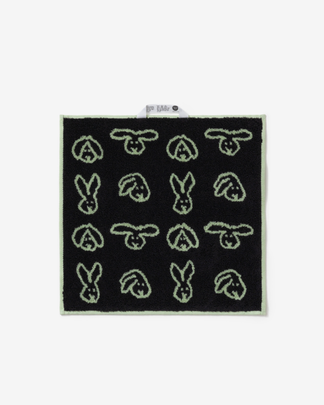 【バーンストア】WARMGREY TAIL / BUNNY BUNNY HAND TOWEL - MINT
