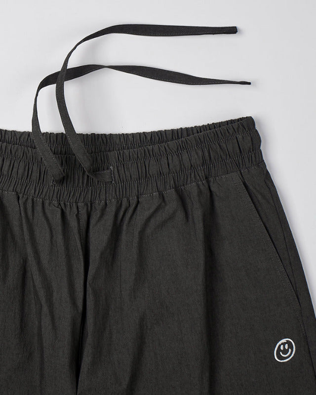 【バーンストア】ooowl / IN AND OUT PANTS LOVE CHARCOAL
