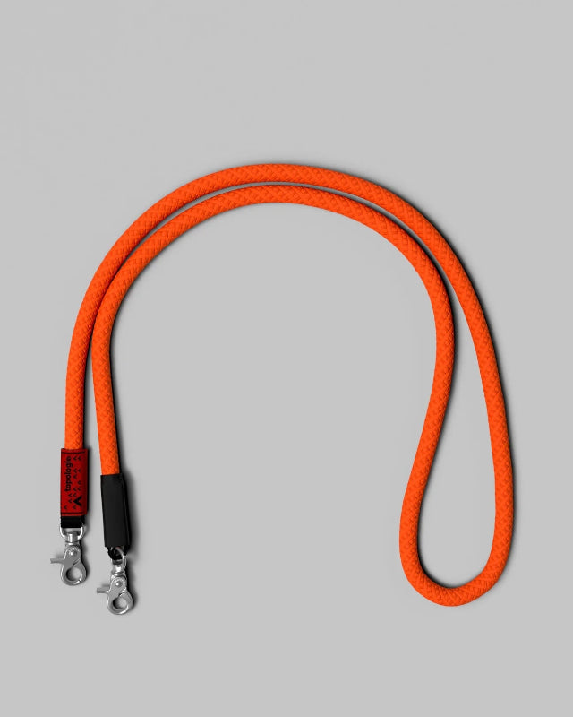topologie / 10mm Rope 【ストラップ単体】(Flash Persimmon)