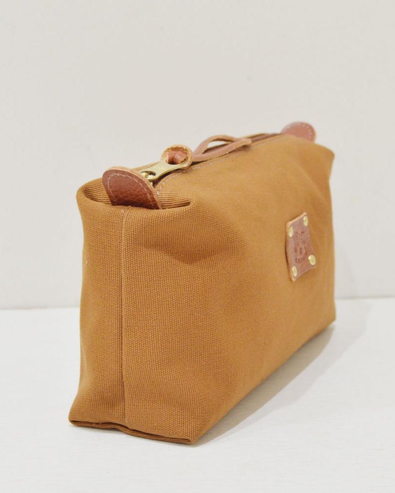 【イルビゾンテ】キャンバスポーチ(大) 5442300322 / 5442300422