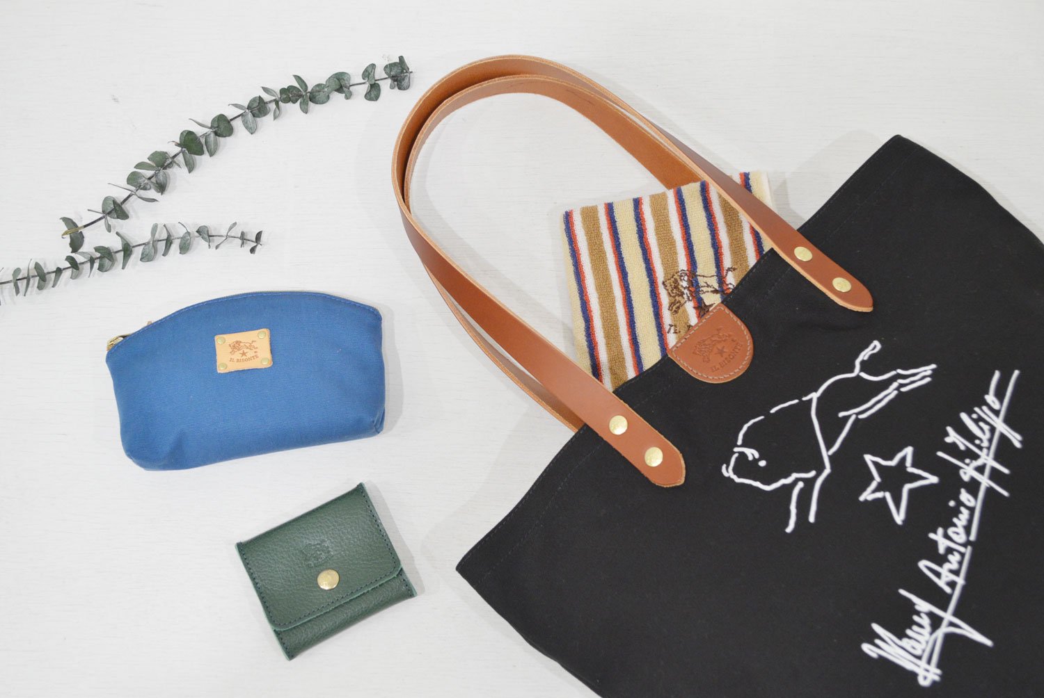 【イルビゾンテ】キャンバスポーチ(小) 5442300122