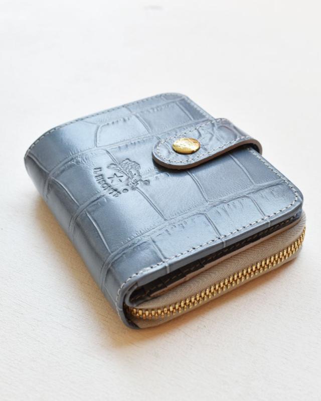 【イルビゾンテ】クロコエンボスドレザー ウォレット 54202313340