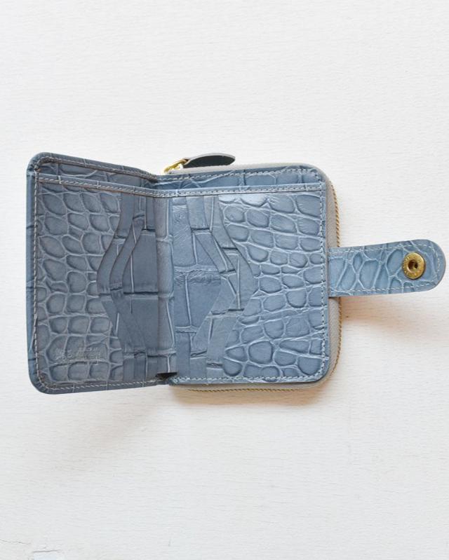 【イルビゾンテ】クロコエンボスドレザー ウォレット 54202313340
