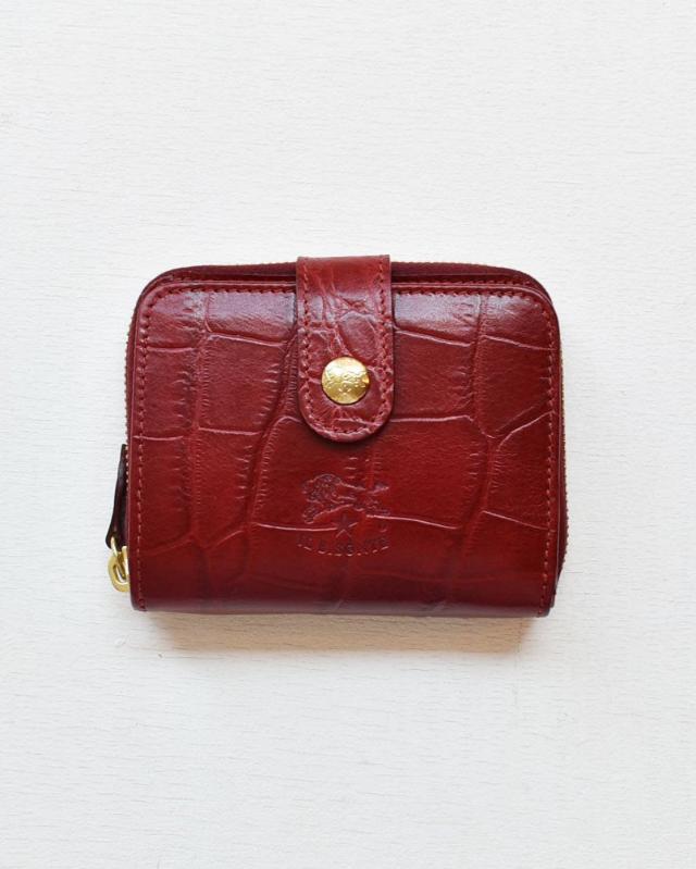 【イルビゾンテ】クロコエンボスドレザー ウォレット 54202313340