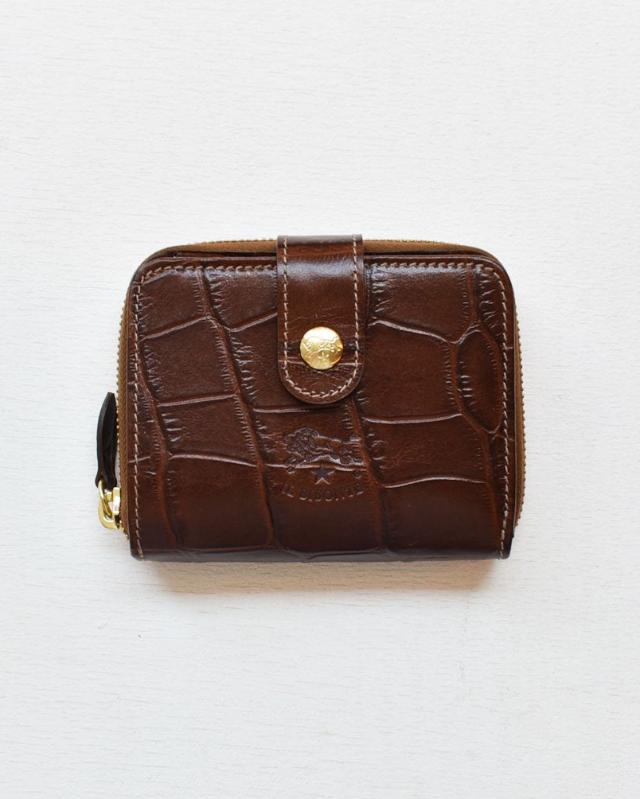 【イルビゾンテ】クロコエンボスドレザー ウォレット 54202313340