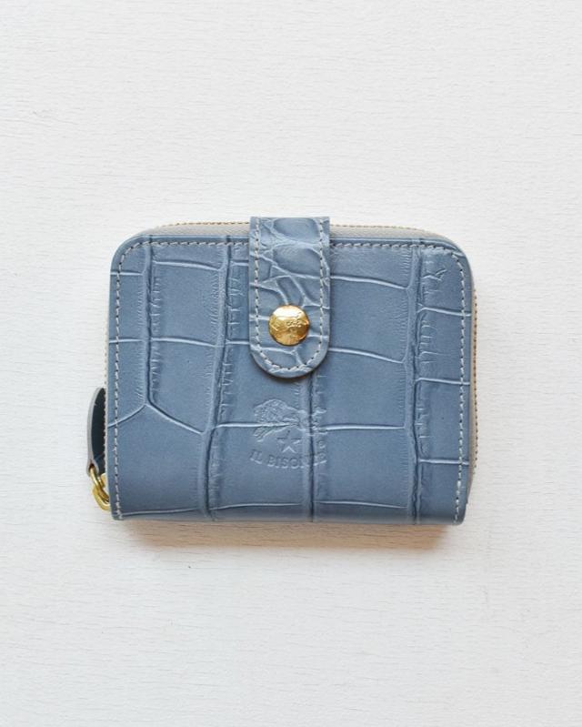 【イルビゾンテ】クロコエンボスドレザー ウォレット 54202313340