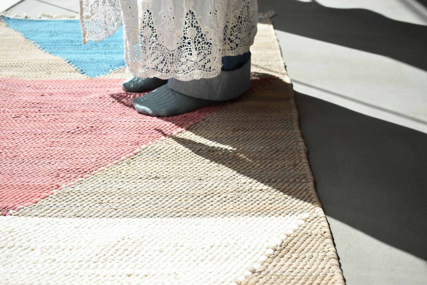【バーンストア】HOME OF THE BRAVE / YUMA COTTON RUG 91×152