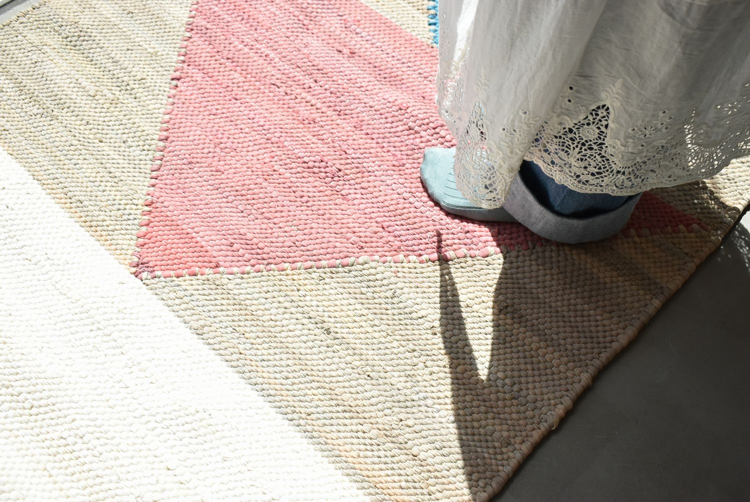 【バーンストア】HOME OF THE BRAVE / YUMA COTTON RUG 91×152