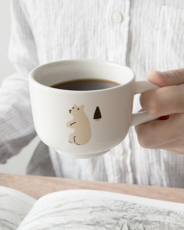 【バーンストア】WARMGREY TAIL / TUBE MILK CUP - BEAR