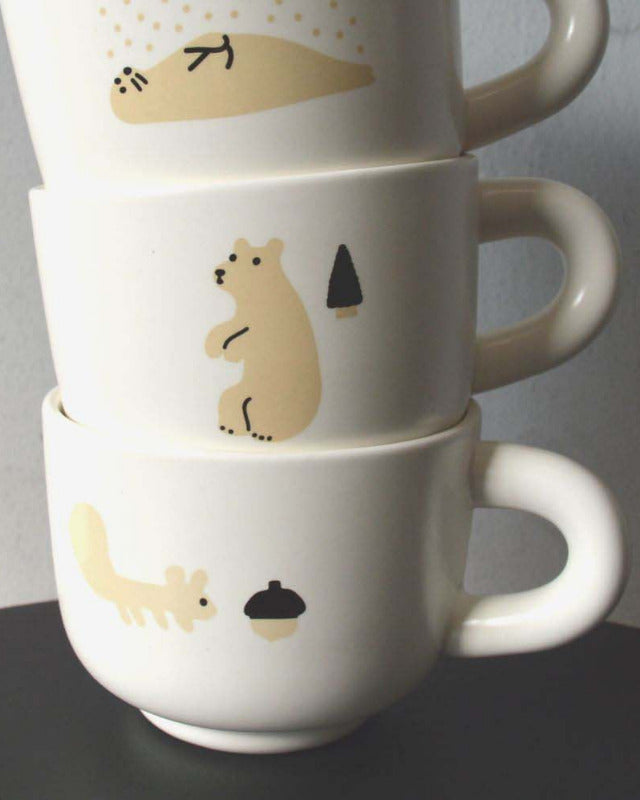 【バーンストア】WARMGREY TAIL / TUBE MILK CUP - BEAR
