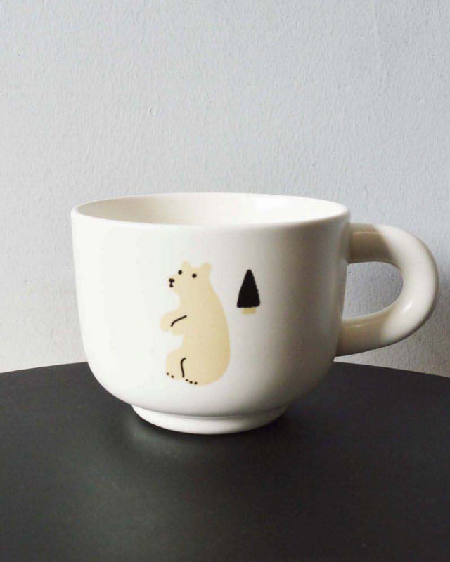 【バーンストア】WARMGREY TAIL / TUBE MILK CUP - BEAR