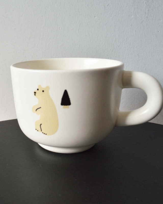 【バーンストア】WARMGREY TAIL / TUBE MILK CUP - BEAR