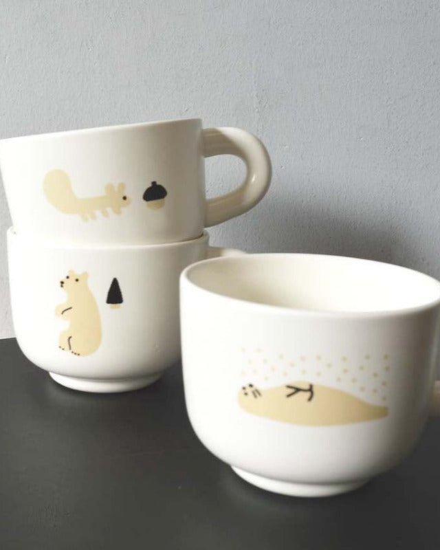 【バーンストア】WARMGREY TAIL / TUBE MILK CUP - BEAR