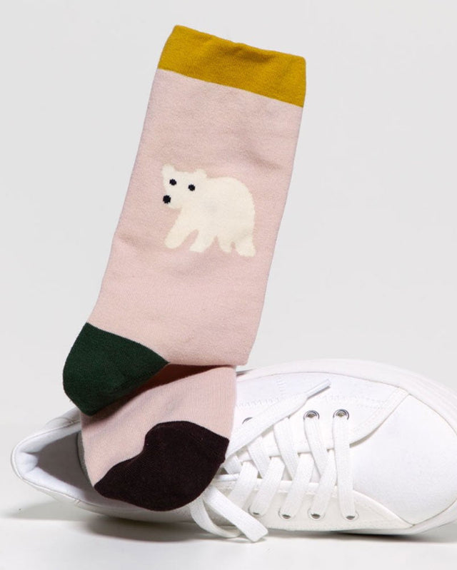 【バーンストア】WARMGREY TAIL / ROLLING BEAR SOCKS ソックス