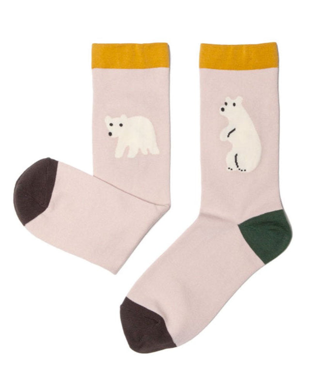 【バーンストア】WARMGREY TAIL / ROLLING BEAR SOCKS ソックス
