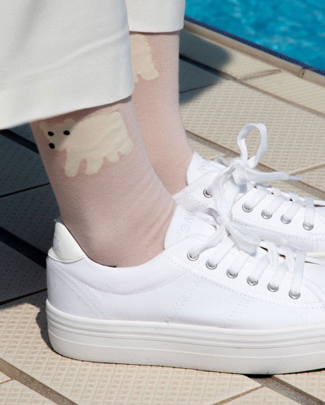 【バーンストア】WARMGREY TAIL / ROLLING BEAR SOCKS ソックス