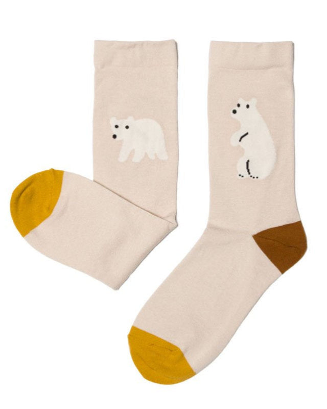【バーンストア】WARMGREY TAIL / ROLLING BEAR SOCKS ソックス