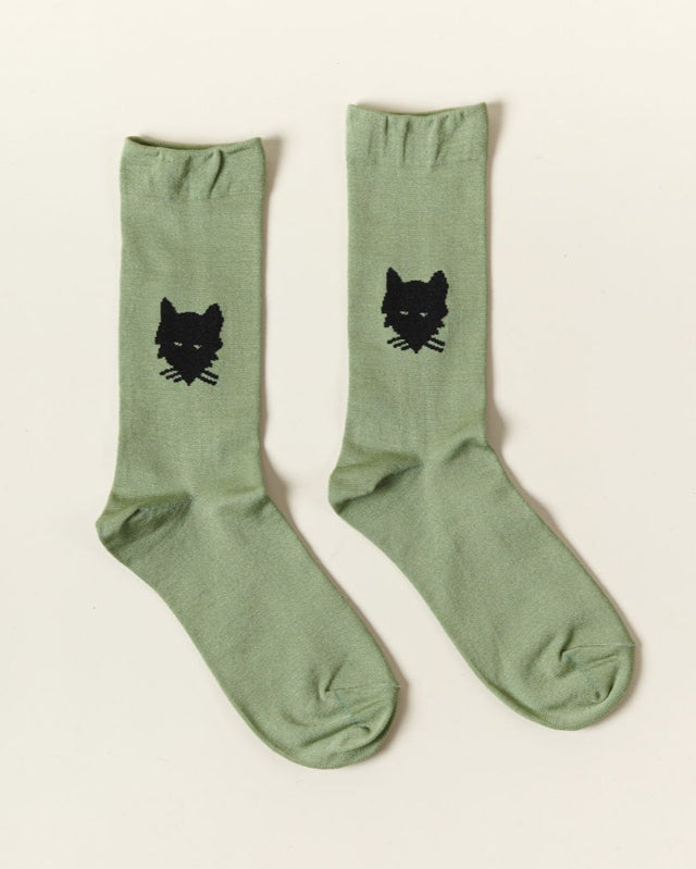 【バーンストア】WARMGREY TAIL / WOLF SOCKS ソックス