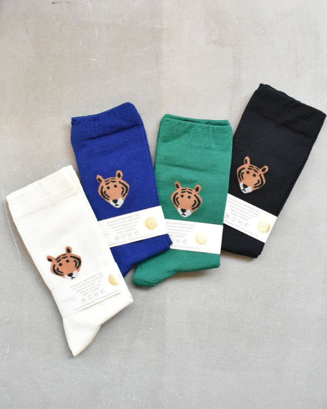 【バーンストア】WARMGREY TAIL / MEET TIGER SOCKS ソックス