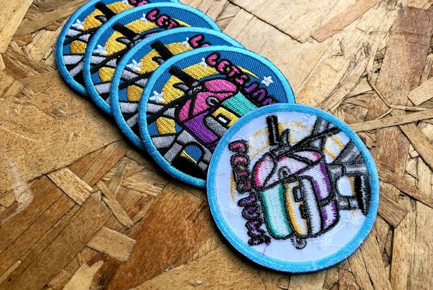 【バーンストア】ROAD RUNNER BAGS/ LET'S JAM! パッチ
