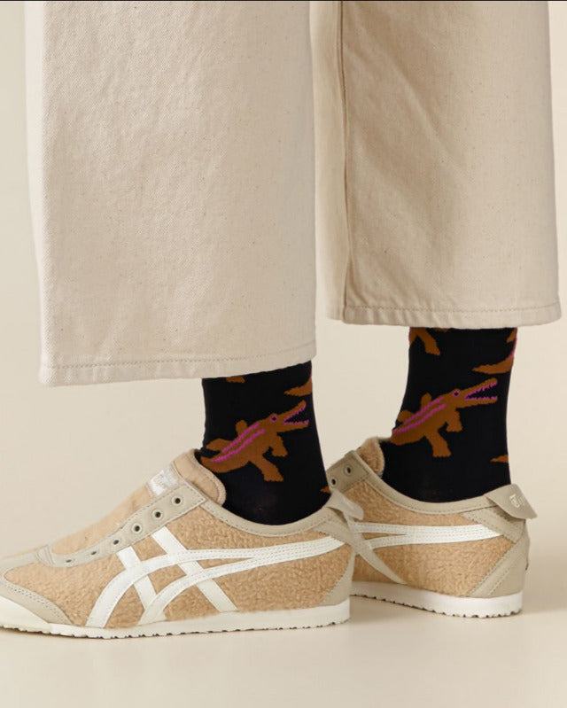 【バーンストア】WARMGREY TAIL / CROCODILE SOCKS ソックス