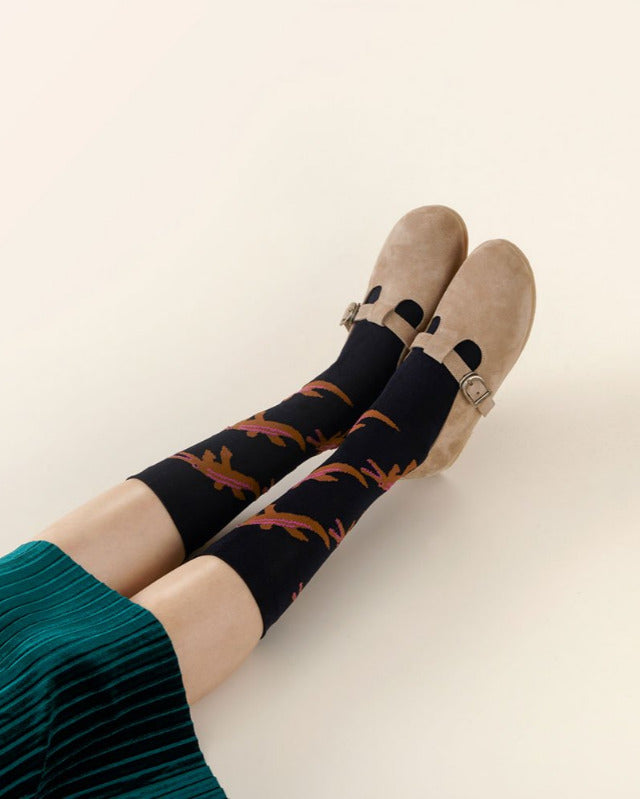 【バーンストア】WARMGREY TAIL / CROCODILE SOCKS ソックス