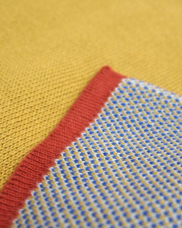 【バーンストア】mon ete / Cottage Knit Blanket