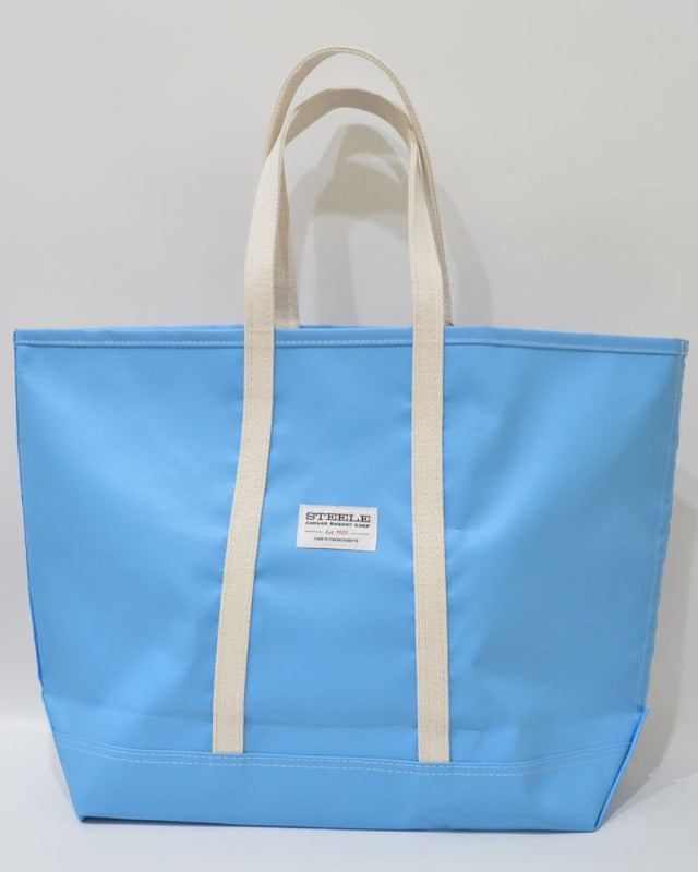 【バーンストア】STEELE CANVAS BASKET / Light Blue Steeletex Beach Tote