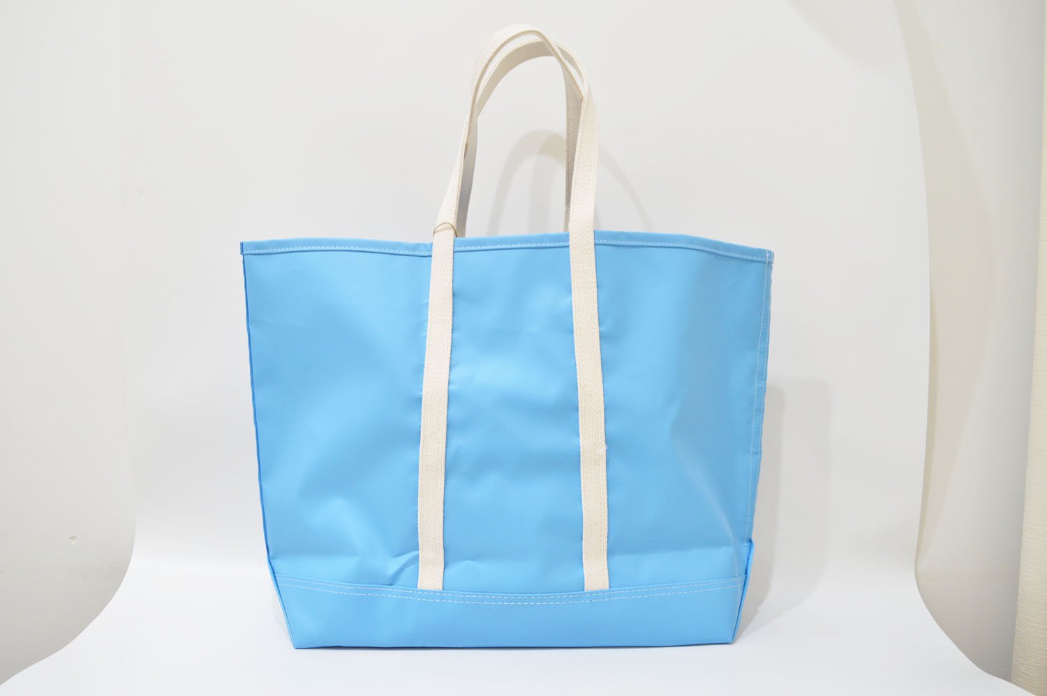 【バーンストア】STEELE CANVAS BASKET / Light Blue Steeletex Beach Tote