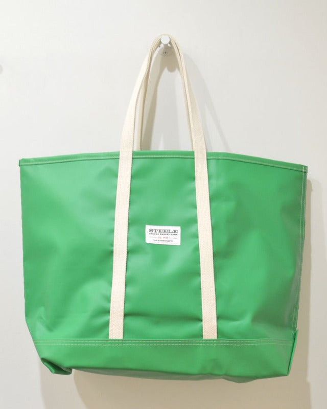 【バーンストア】STEELE CANVAS BASKET / Lime Green Beach Tote