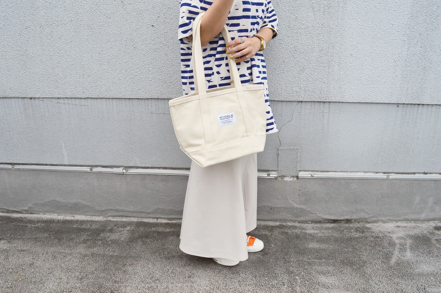 【バーンストア】STEELE CANVAS BASKET / The Emrick Tote