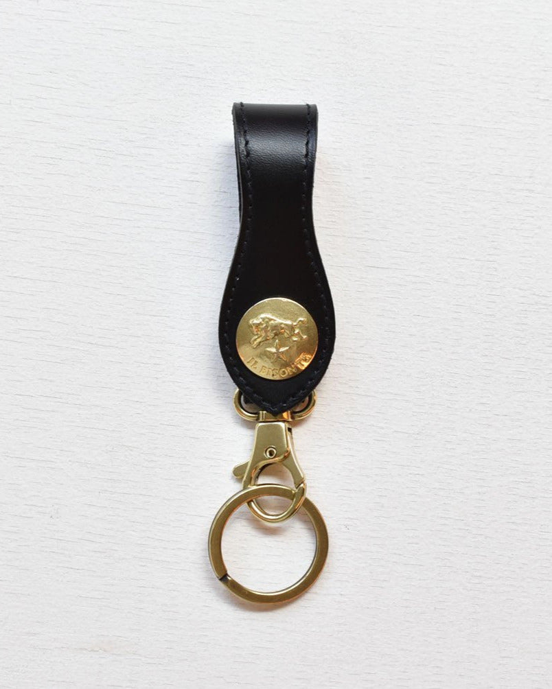 【イルビゾンテ】スムースレザー キーリング 54212309550