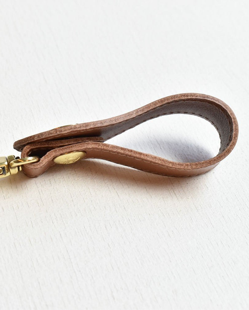 【イルビゾンテ】スムースレザー キーリング 54212309550