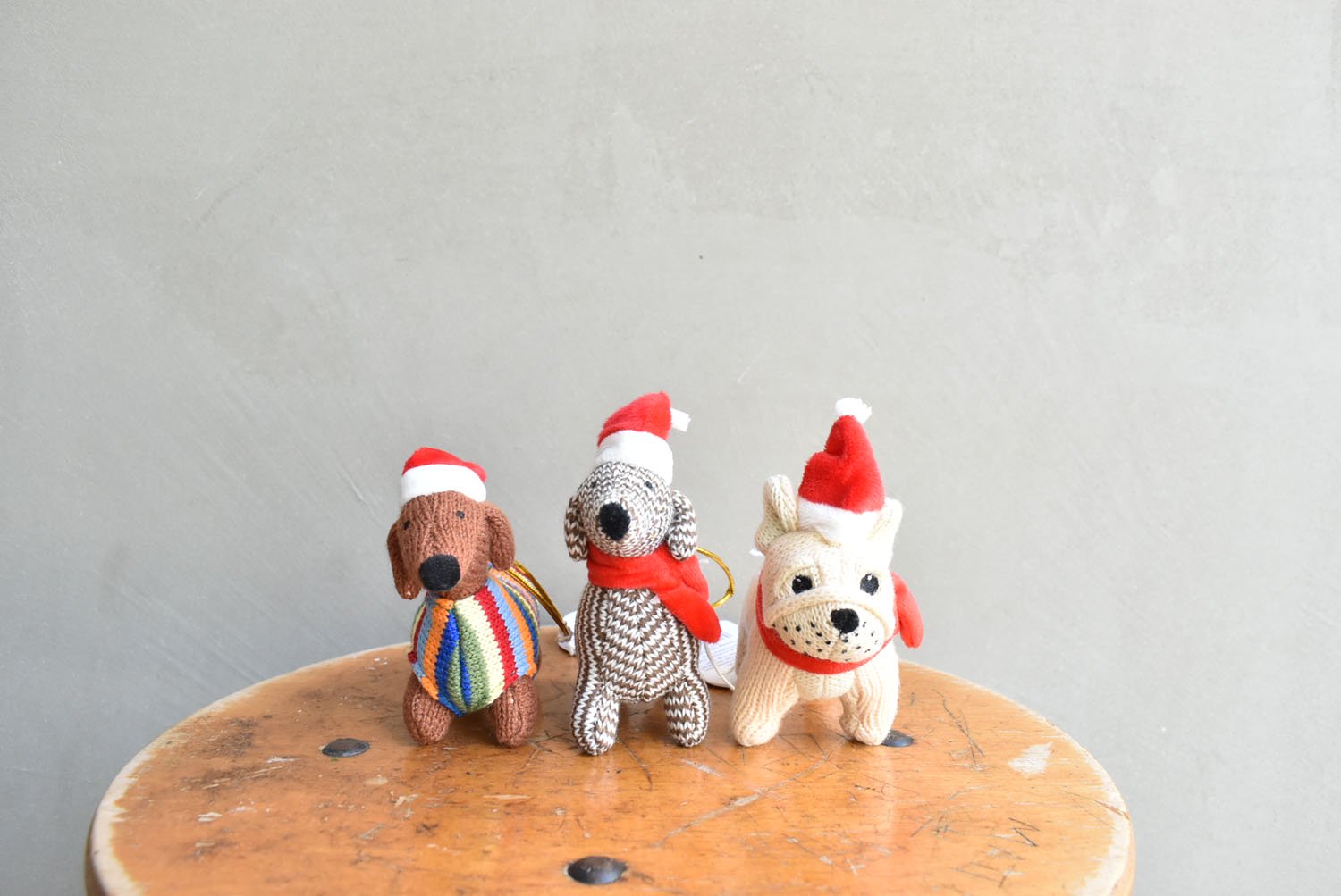 【バーンストア】Best Years / Bull Dog Christmas Ornament