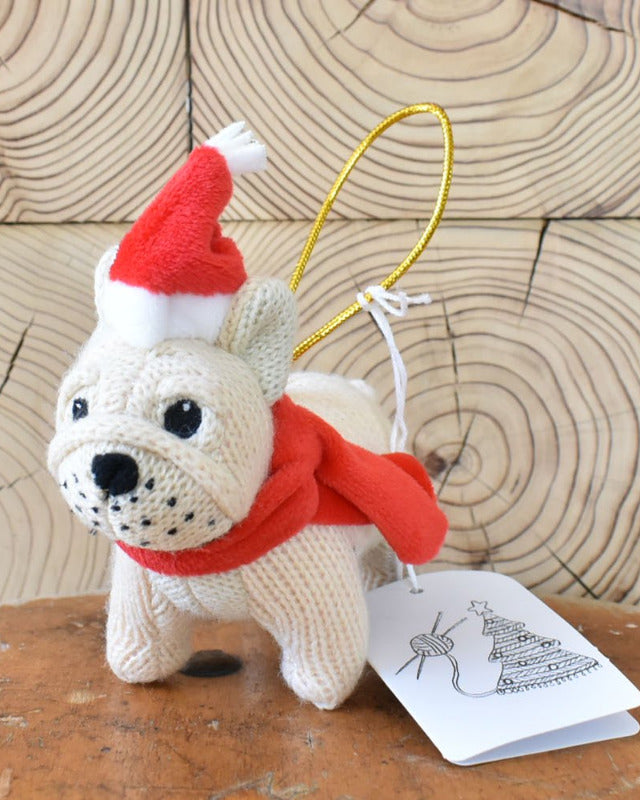 【バーンストア】Best Years / Bull Dog Christmas Ornament