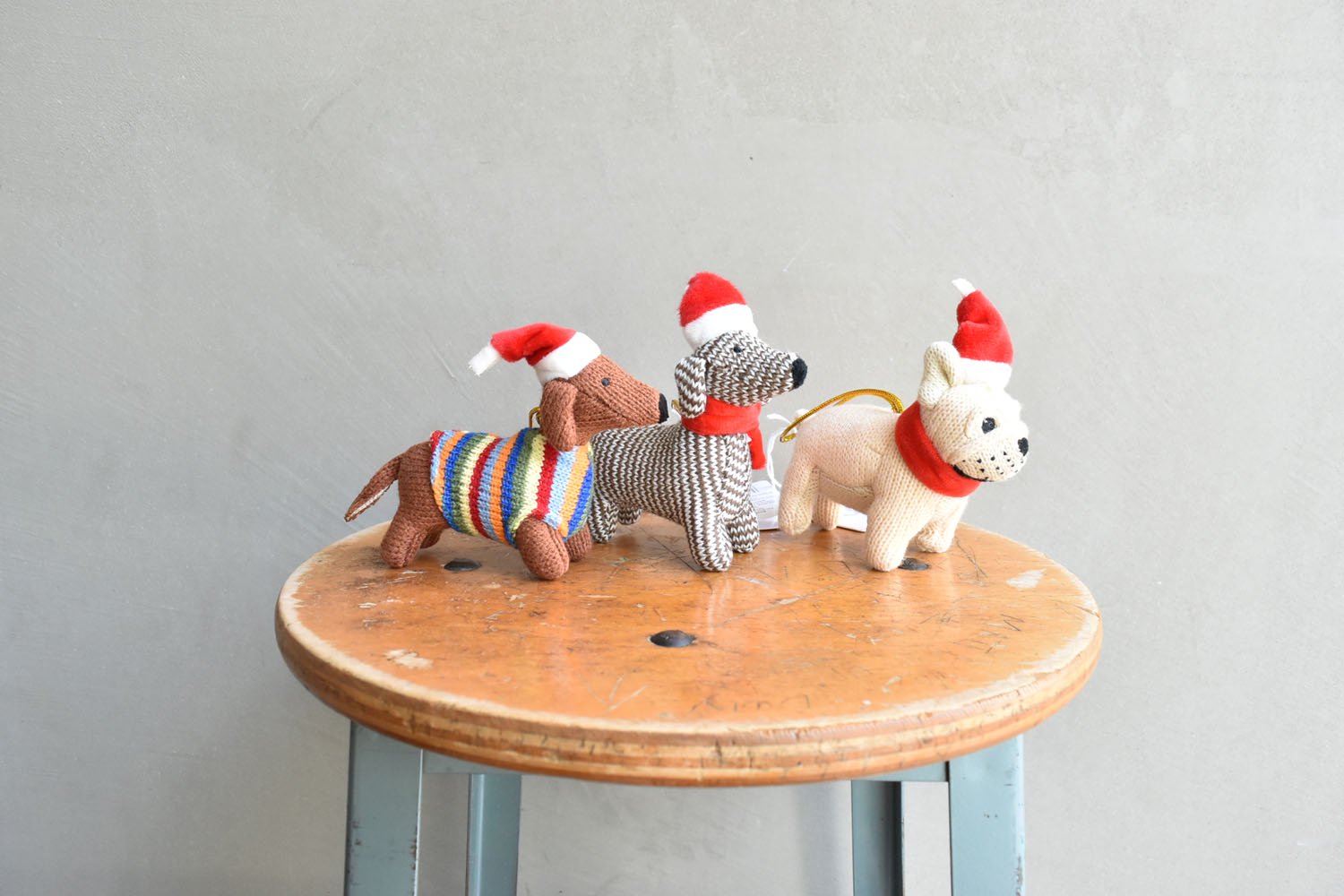 【バーンストア】Best Years / Bull Dog Christmas Ornament