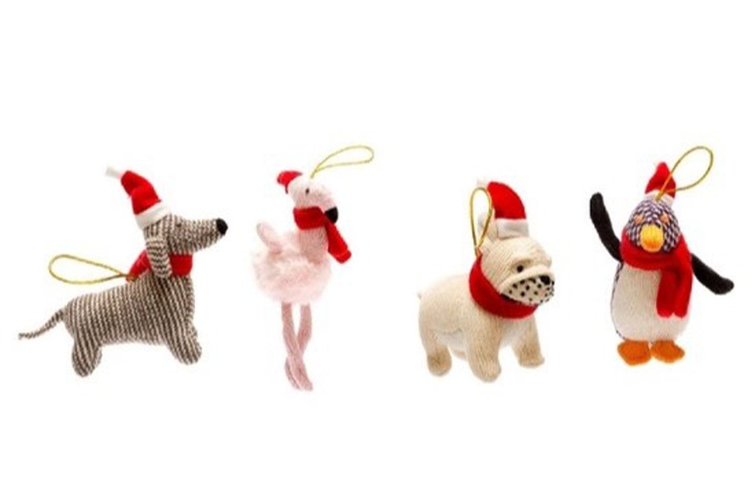 【バーンストア】Best Years / Bull Dog Christmas Ornament
