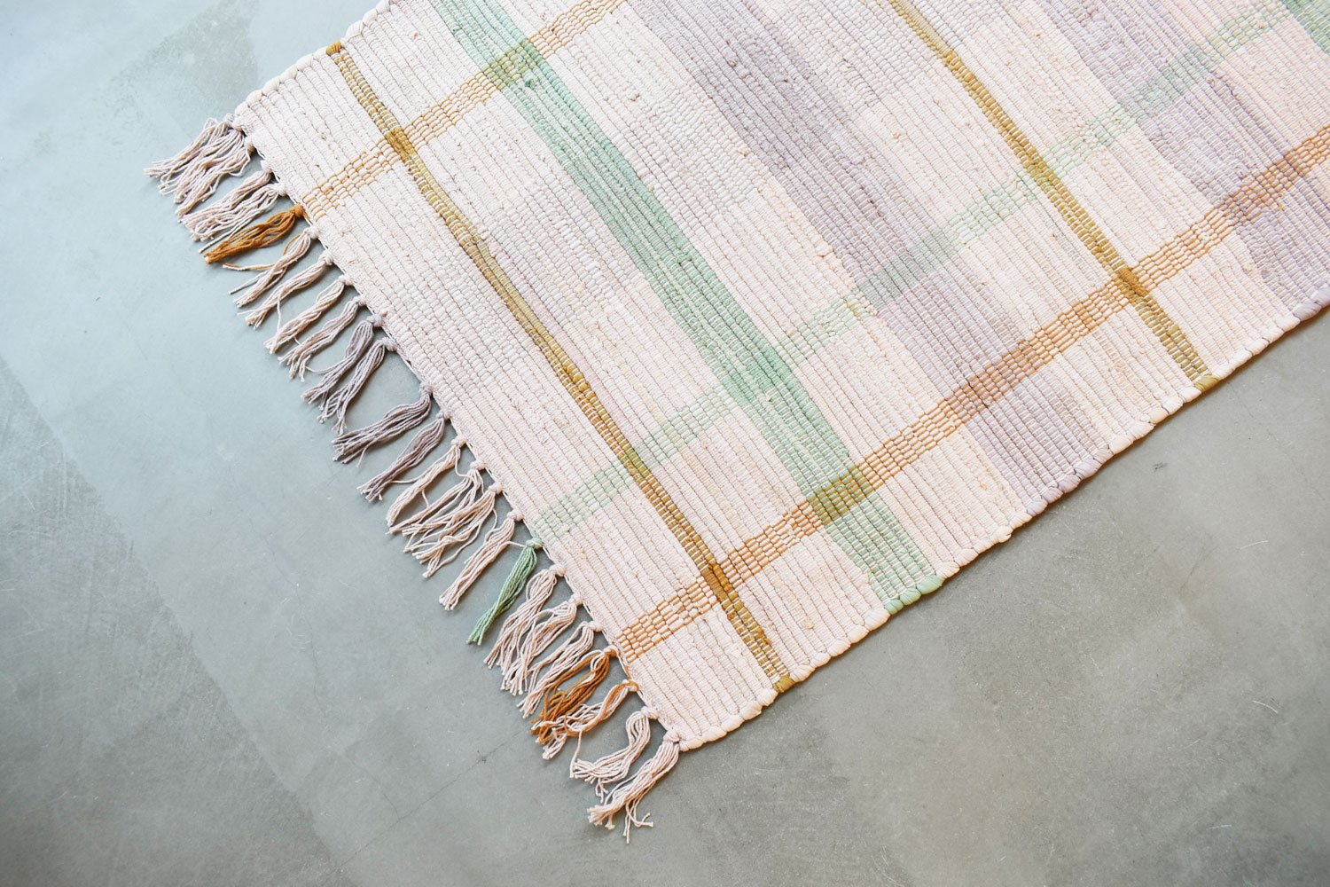 【バーンストア】HOME OF THE BRAVE / CALYPSOPLAID RUG 60×91