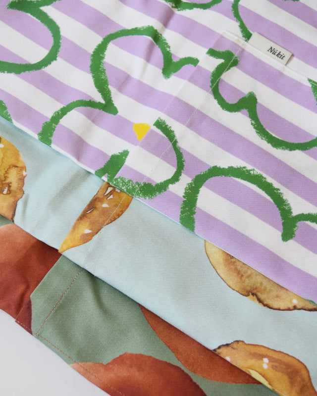 【バーンストア】Nukit / popcorn flower エプロン