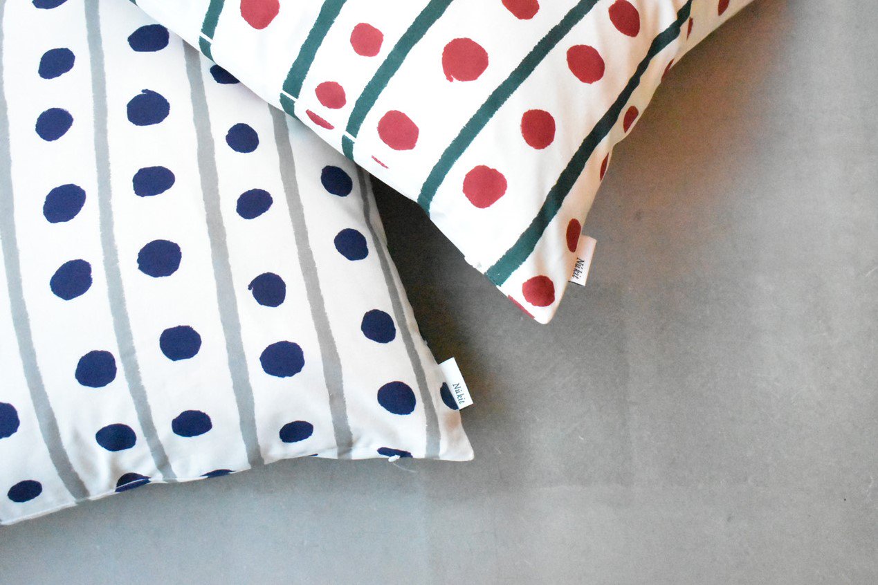 【バーンストア】Nukit / tinkle navy ピローケース