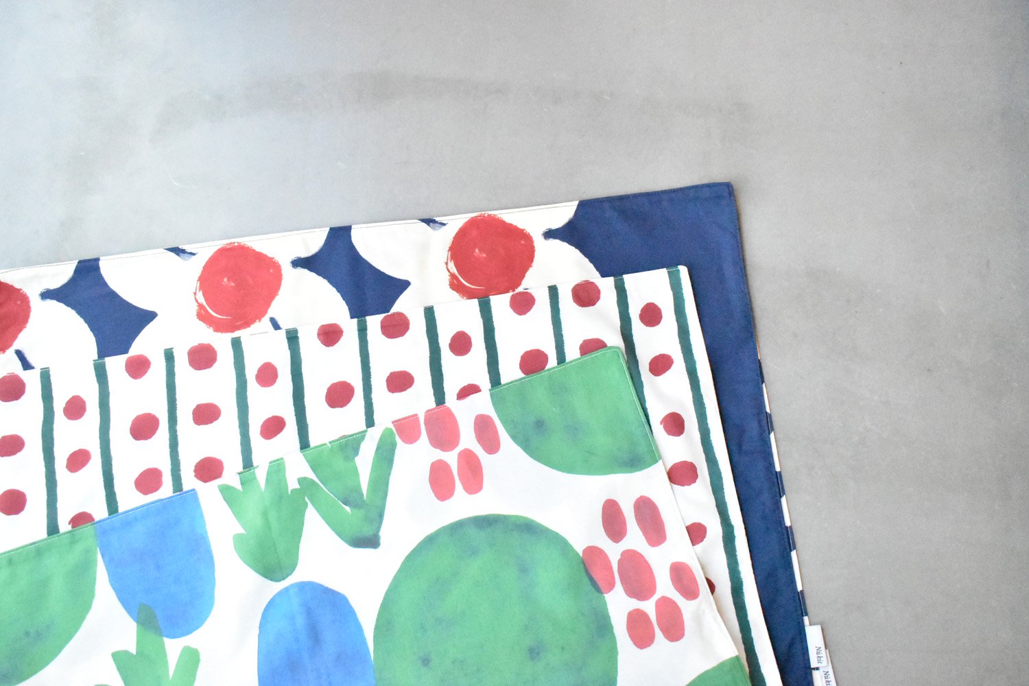 【バーンストア】Nukit / tinkle navy ピローケース